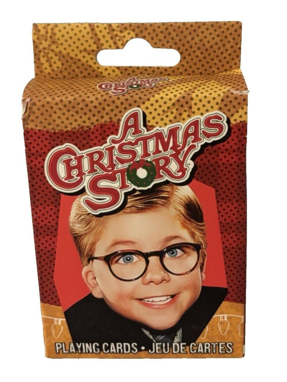 A Christmas Story Playing Cards Deck Festive Holiday Theme New Collectible Game
